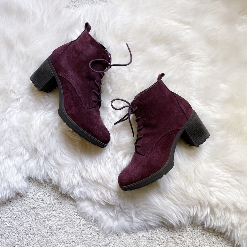 100% Genuine Suede Boots by White Mountain